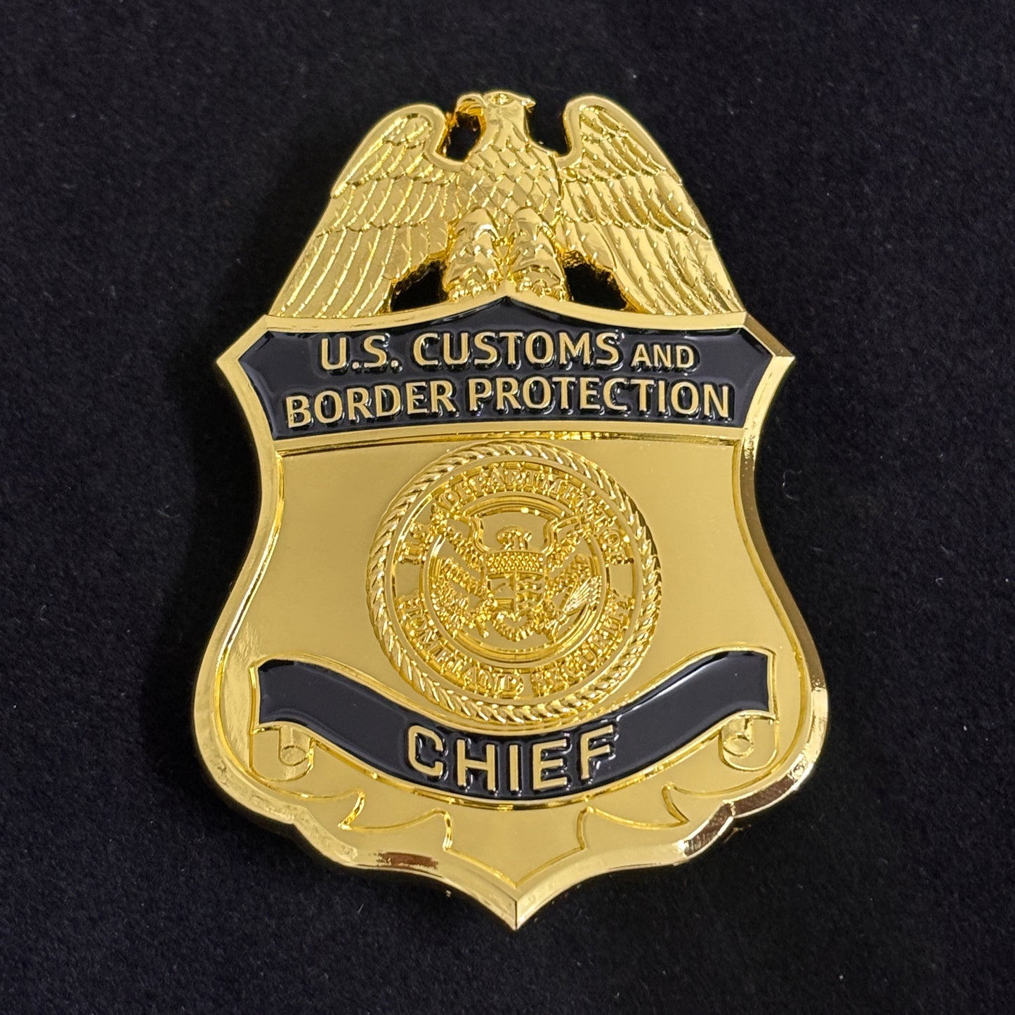 US Chief CBP Replika Abzeichen Filmrequisiten
