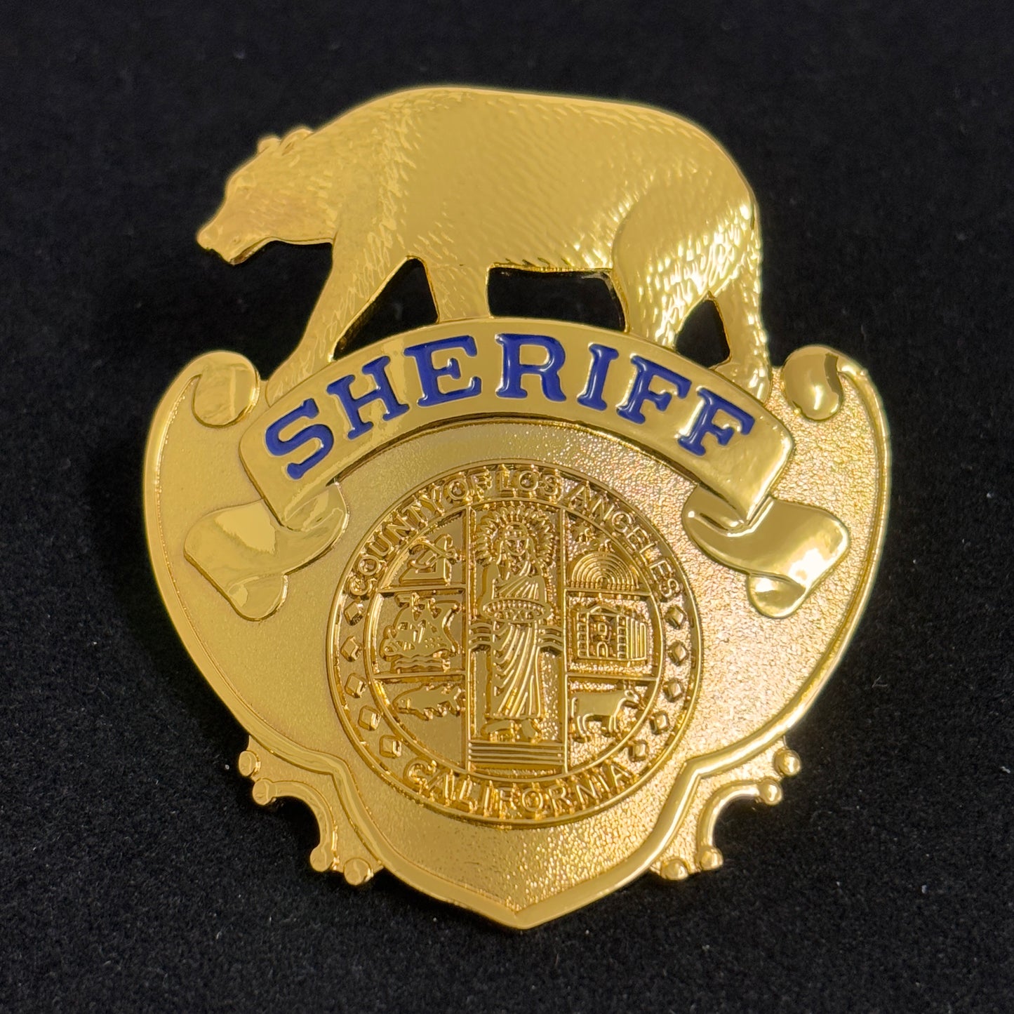 LADP Los Angeles County Sheriff-Abzeichen Replik, Filmrequisiten