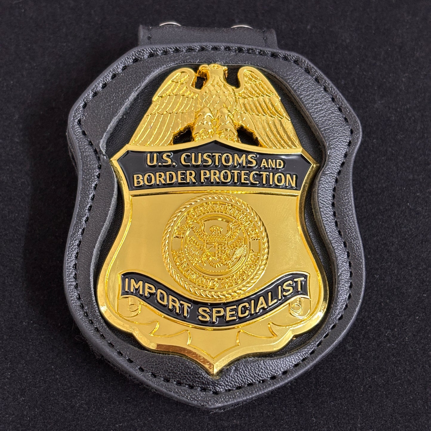 US Import Specialist Badge CBP Replika Filmrequisiten