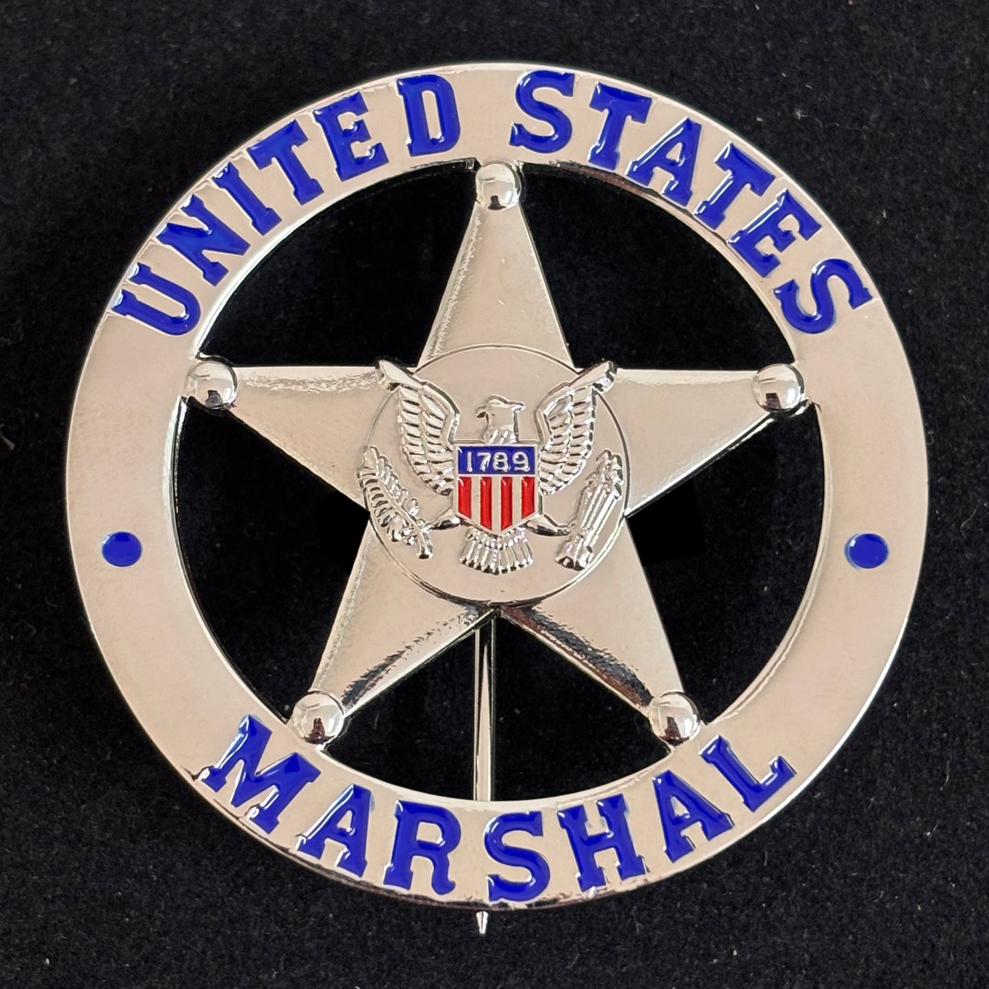 US Marshal Abzeichen Replika Filmrequisiten