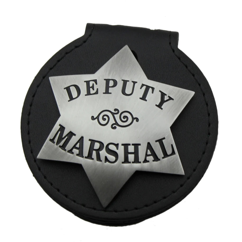 US Marshal Deputy Retro Sternform USMS Abzeichen Replik Filmrequisiten