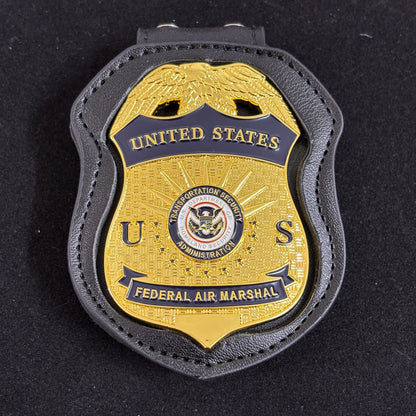 US Federal Air Marshal ABZEICHEN Replika Filmrequisiten