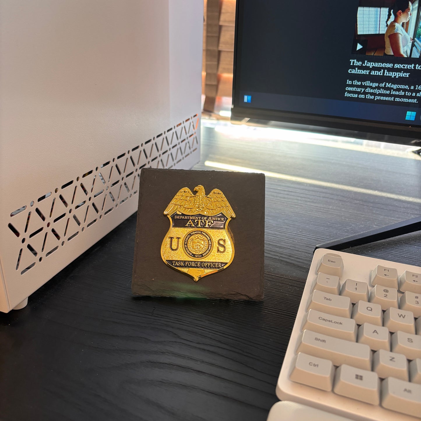 ATF task force officer badge Plaques Law Enforcement Award & Recognition Collectible gifts retirement memorial