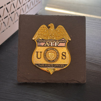 ATF task force officer badge Plaques Law Enforcement Award & Recognition Collectible gifts retirement memorial