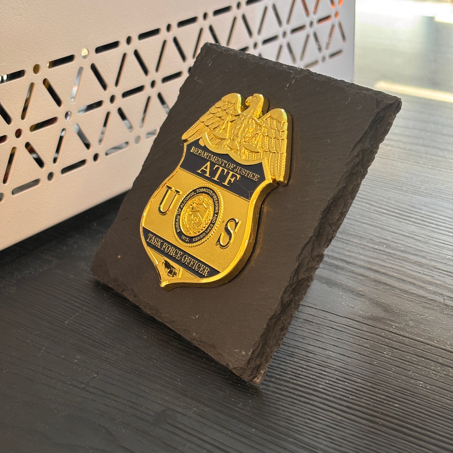ATF task force officer badge Plaques Law Enforcement Award & Recognition Collectible gifts retirement memorial