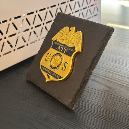 ATF task force officer badge Plaques Law Enforcement Award & Recognition Collectible gifts retirement memorial