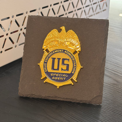 DEA Special Agent badge Plaques Law Enforcement Award & Recognition Collectible gifts retirement memorial