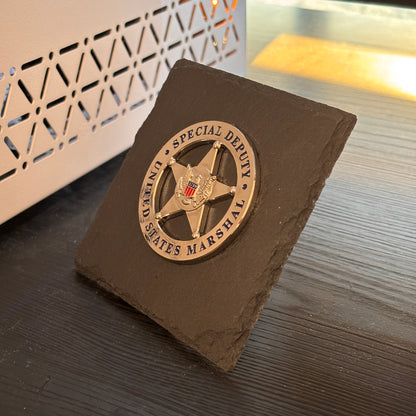 US Marshal Special Deputy badge Plaques Law Enforcement Award & Recognition Collectible gifts retirement memorial