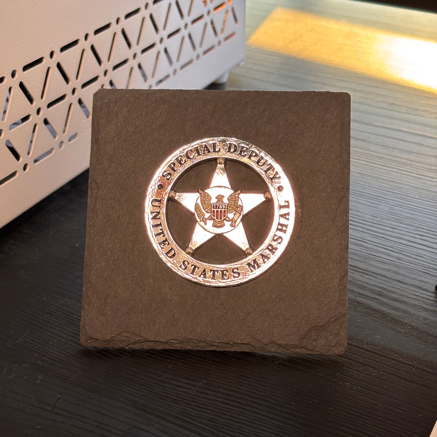 US Marshal Special Deputy badge Plaques Law Enforcement Award & Recognition Collectible gifts retirement memorial