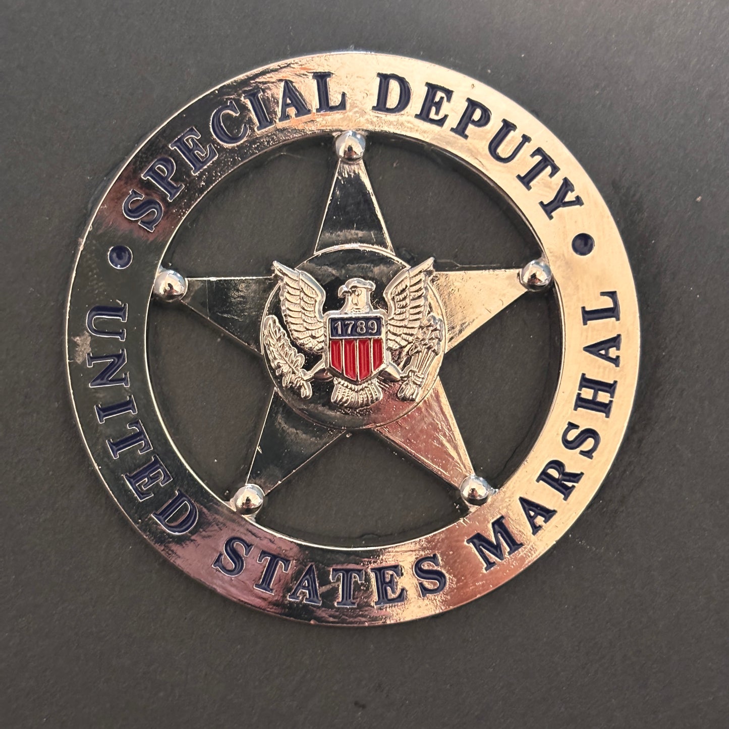 US Marshal Special Deputy badge Plaques Law Enforcement Award & Recognition Collectible gifts retirement memorial