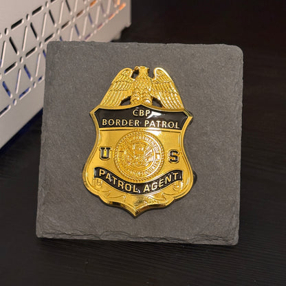 US CBP Border patrol badge Plaques Law Enforcement Award & Recognition Collectible gifts retirement memorial