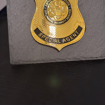 US Diplomatic Security Service Badge Plaques Law Enforcement Award & Recognition Collectible gifts retirement memorial