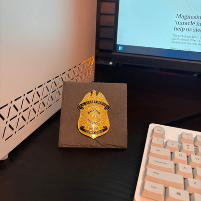 US Security Service Technician Badge Plaques Law Enforcement Award & Recognition Collectible gifts retirement memorial