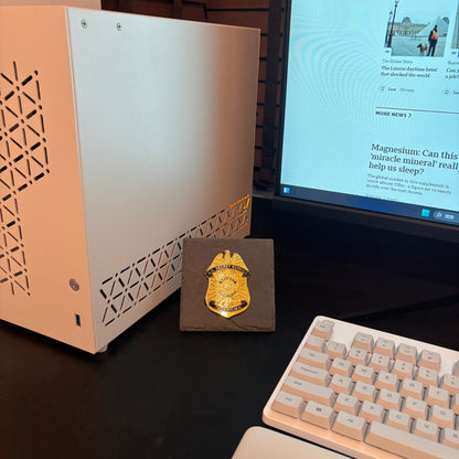 US Security Service Technician Badge Plaques Law Enforcement Award & Recognition Collectible gifts retirement memorial