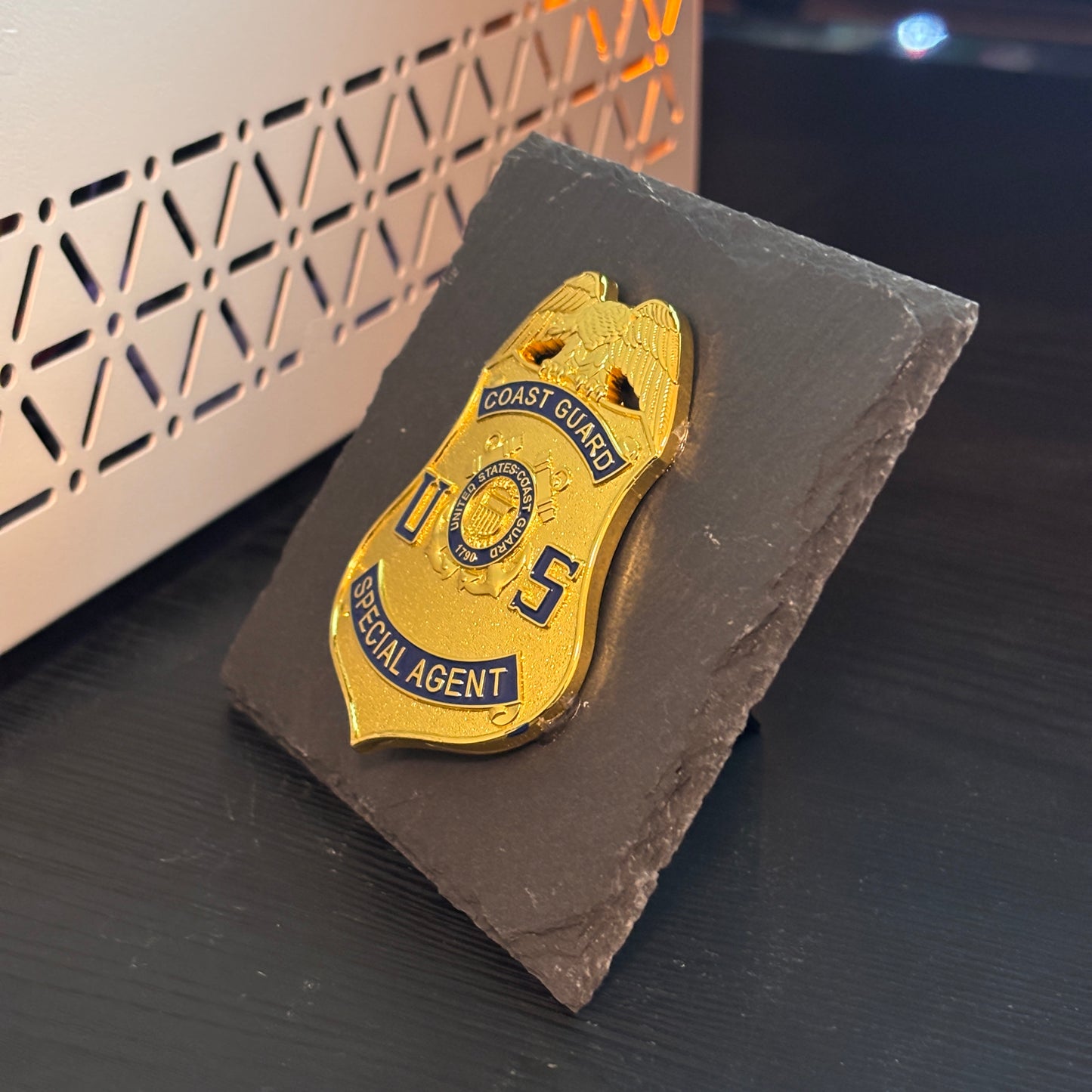 Uscg Coast Guard Special Badge Plaques Agent Law Enforcement Award & Recognition Collectible gifts retirement memorial