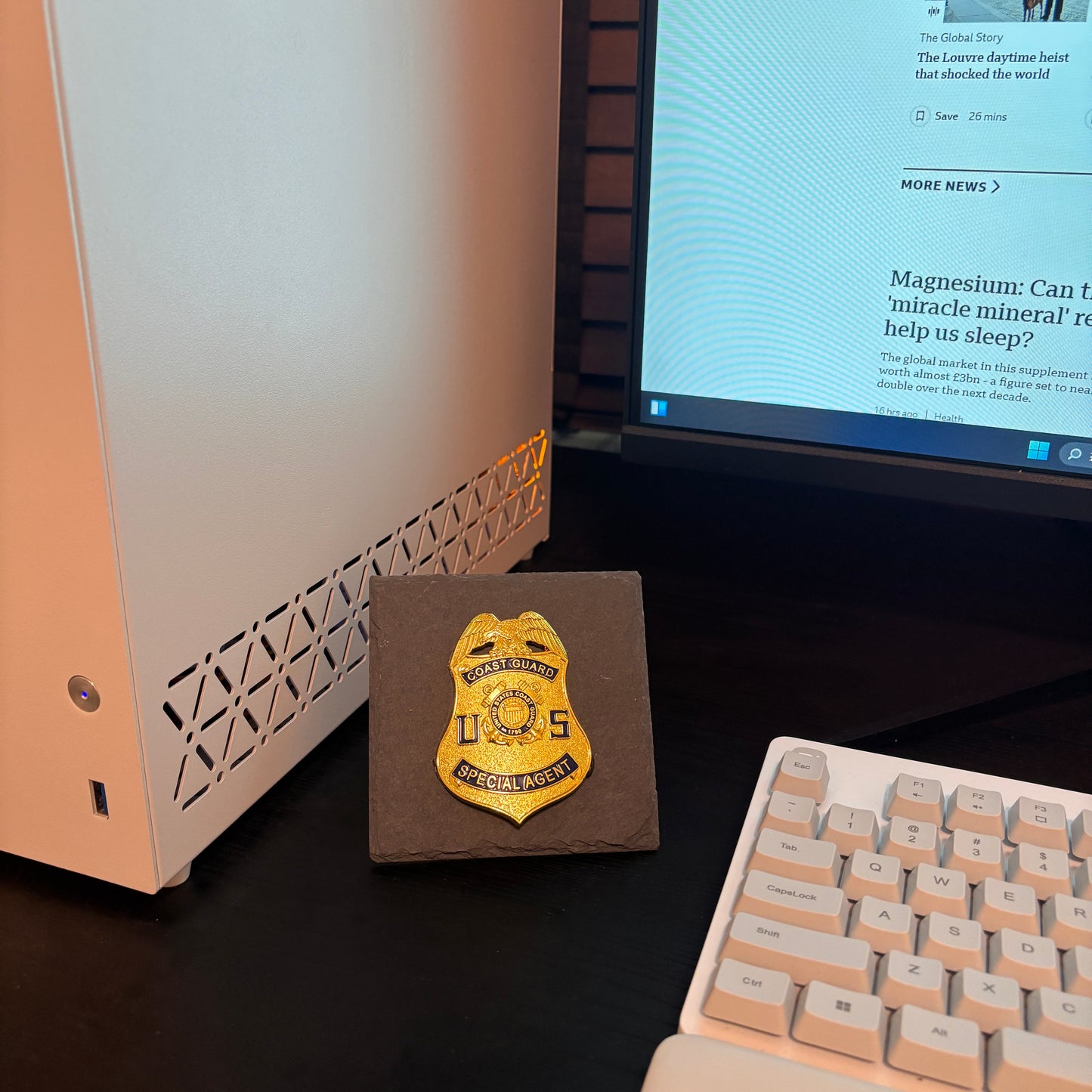 Uscg Coast Guard Special Badge Plaques Agent Law Enforcement Award & Recognition Collectible gifts retirement memorial