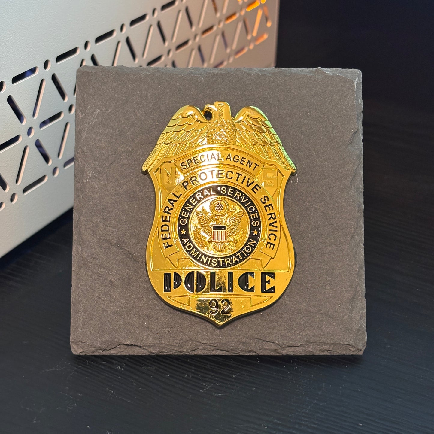 US FPS Special Agent Police Badge Plaques Law Enforcement Award & Recognition Collectible gifts retirement memorial