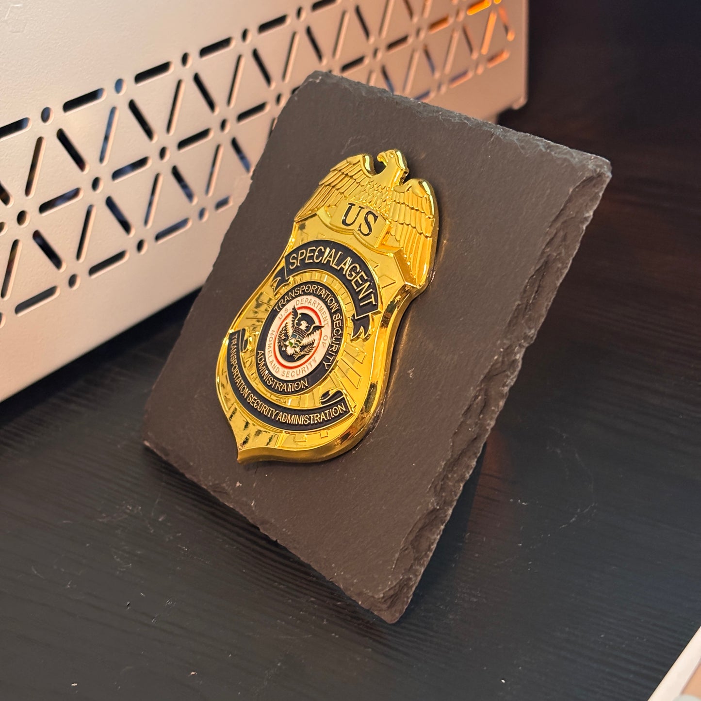 US TSA Special Agent Badge Plaques Law Enforcement Award & Recognition Collectible gifts retirement memorial