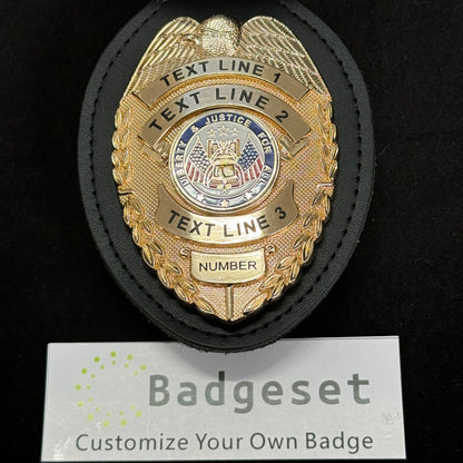 Customizable Badge BA02