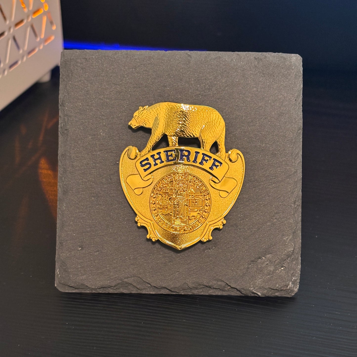 Sheriff badge Plaques Law Enforcement Award & Recognition Collectible gifts retirement memorial