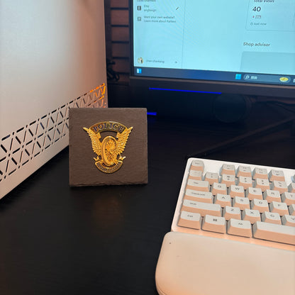 Motor officer badge Desk Decor,Law Enforcement Award & Recognition Collectible gifts retirement memorial