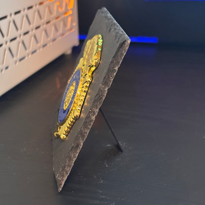 Omaha police badge Desk Decor,Law Enforcement Award & Recognition Collectible gifts retirement memorial