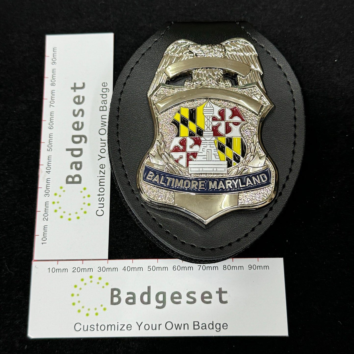 Baltimore Maryland  Badge Customizable Replica Movie Props