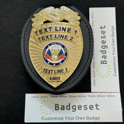 Customizable Badge BA42