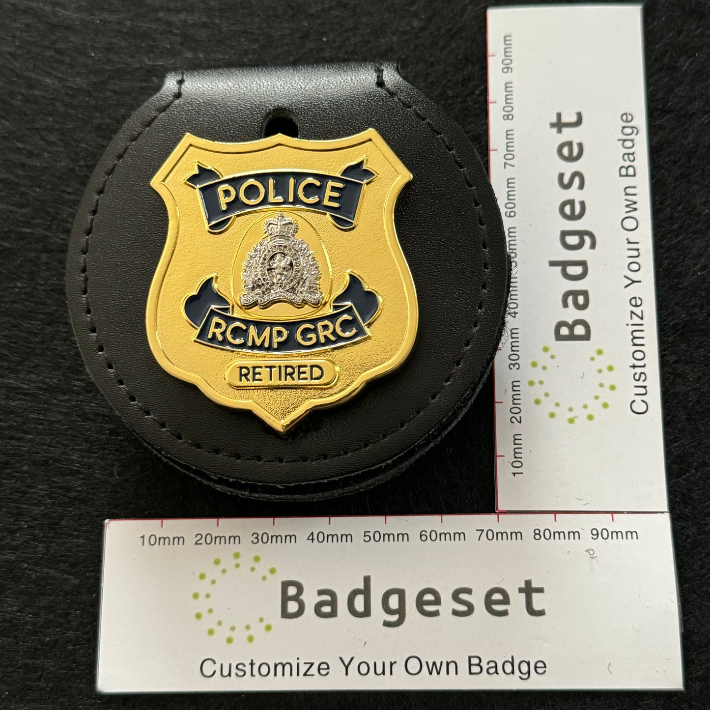 POLICE RCMP GRC Customizable Number Movie props