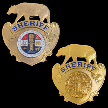 LADP Los Angeles County Sheriff-Abzeichen Replik, Filmrequisiten