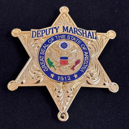 Großes Siegel des Staates Arizona, Deputy Marshal Badge, Replik, Filmrequisiten