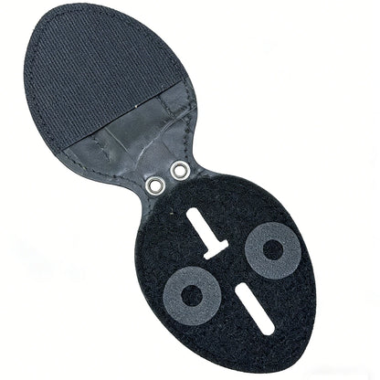 Portaplacas de policía negro-BH13