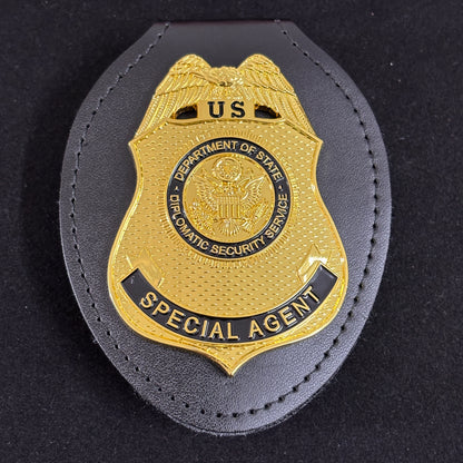US Diplomatic Security Service Special Agent BADGE Replik Filmrequisiten
