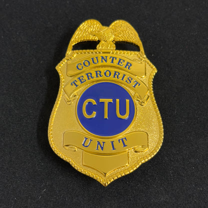 CTU-Abzeichen der US-Antiterroreinheit, Replik, Filmrequisiten