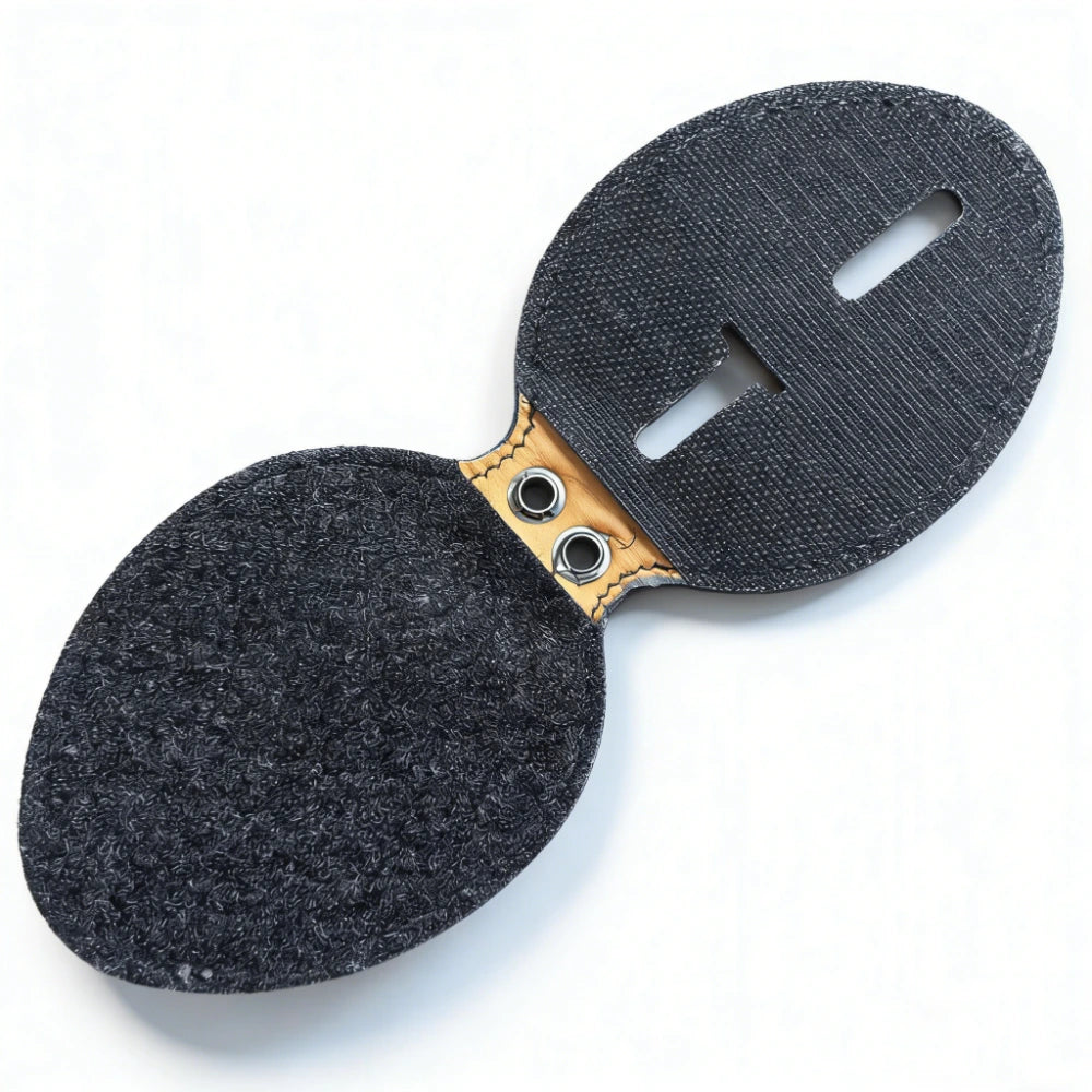 Portaplaca de policía negro-BH01
