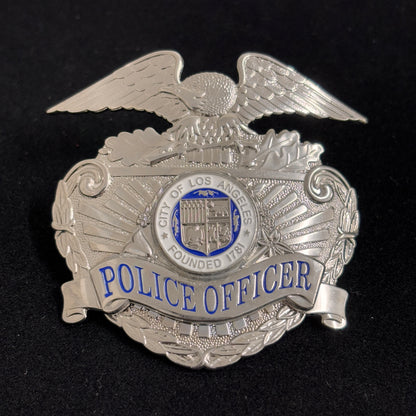LAPD Los Angeles Polizei Mütze Abzeichen Hut Insignia Replik Film Requisiten