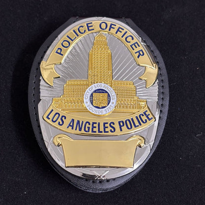 Badge du bureau de police de Los Angeles LAPD avec numéro personnalisable