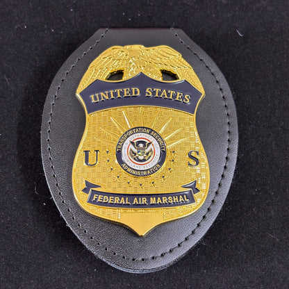 US Federal Air Marshal ABZEICHEN Replika Filmrequisiten