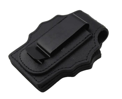 Halter/Holster/Geldbörse aus echtem Leder für NYPD-Detektiv-Polizeiabzeichen