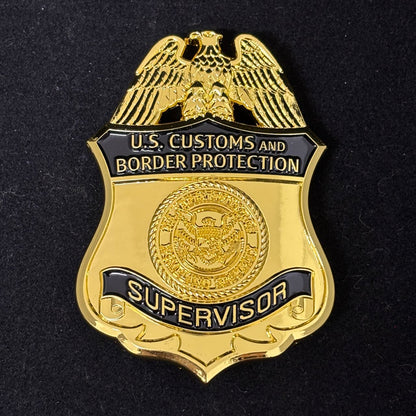 Replik des Supervisor-Abzeichens des US CBP, Filmrequisiten