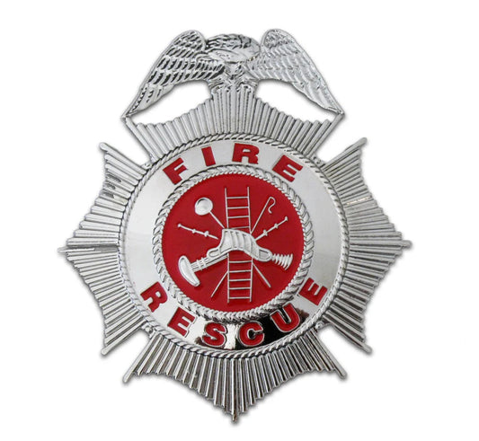 Fire Rescue Badge Replica Movie Props