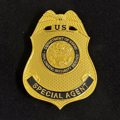 US Diplomatic Security Service Special Agent BADGE Replik Filmrequisiten