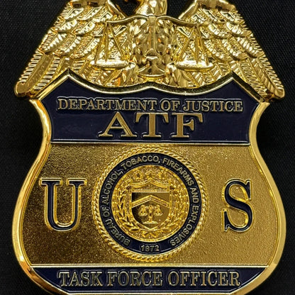 US ATF TFO Abzeichen Replika Filmrequisite
