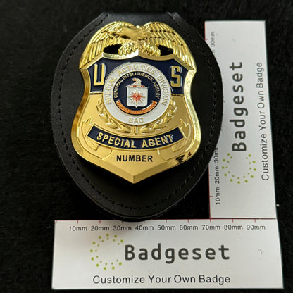 Special Activities Division Special Agent BADGE Replica Movie Props