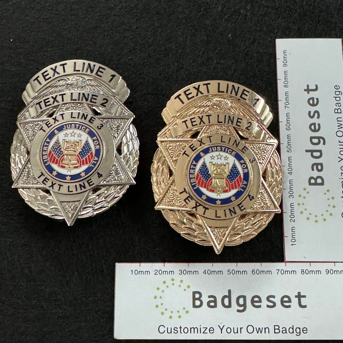 Customizable Badge BA40