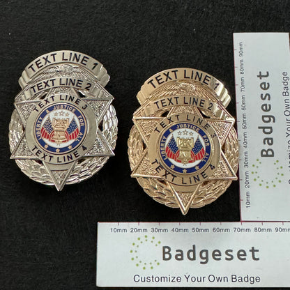 Customizable Badge BA40