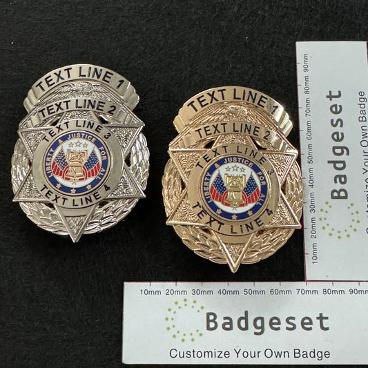 Customizable Badge BA40