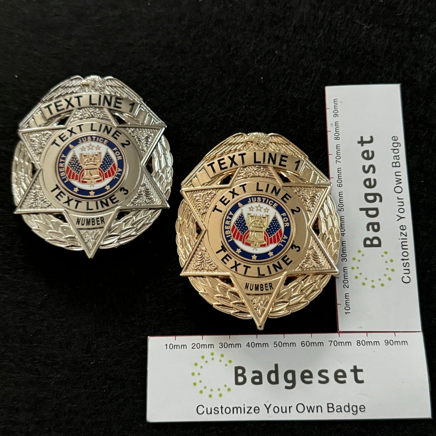 Customizable Badge BA41