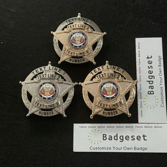Customizable Badge BA43