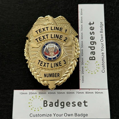 Customizable Badge BA44